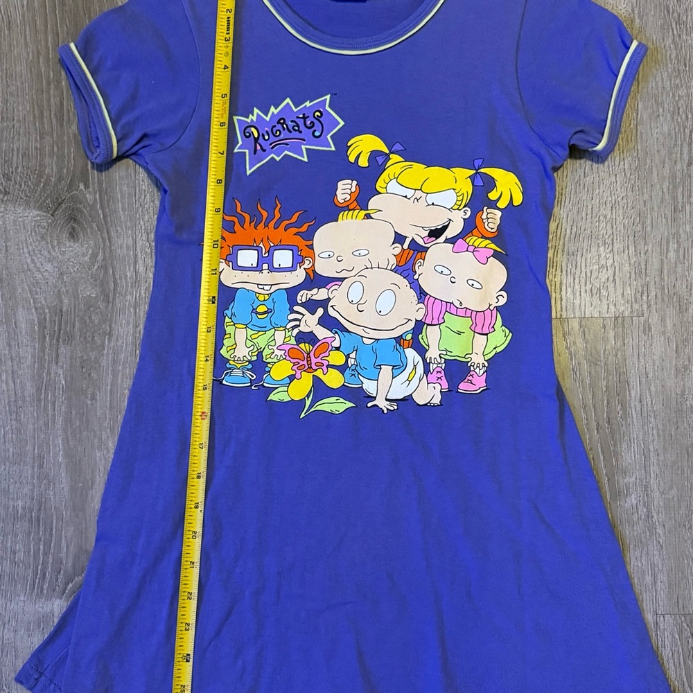 Vintage 1997 rare rugrats dress Nickelodeon kids 10-12y